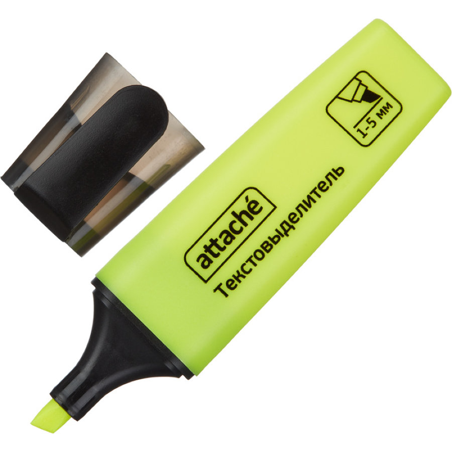 Набор текстовыделителей Attache Colored 1-5мм набор 5цв. 