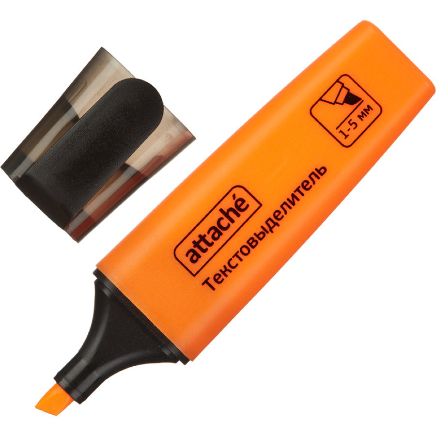Набор текстовыделителей Attache Colored 1-5мм набор 5цв. 