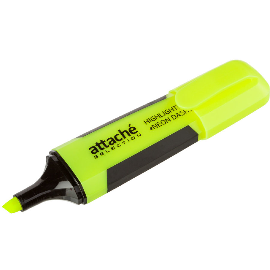 Набор текстовыделителей Attache Selection Neon Dash (толщина линии 1-5 мм, 4 цвета) 