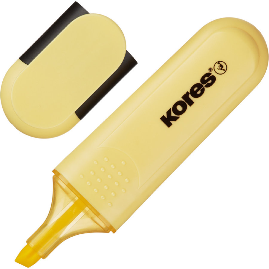 Набор текстовыделителей Kores Bright Liner Plus (толщина линии 0.5-5 мм, 6 цветов) 