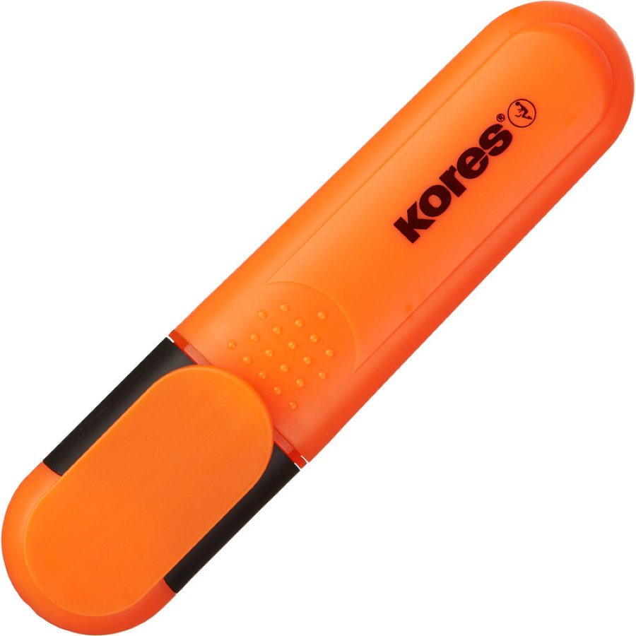 Набор текстовыделителей Kores BRIGHT LINER PLUS, скош након, 1-5 мм, 6цв 