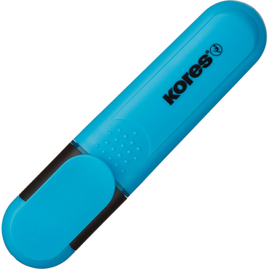 Набор текстовыделителей Kores BRIGHT LINER PLUS, скош након, 1-5 мм, 6цв 