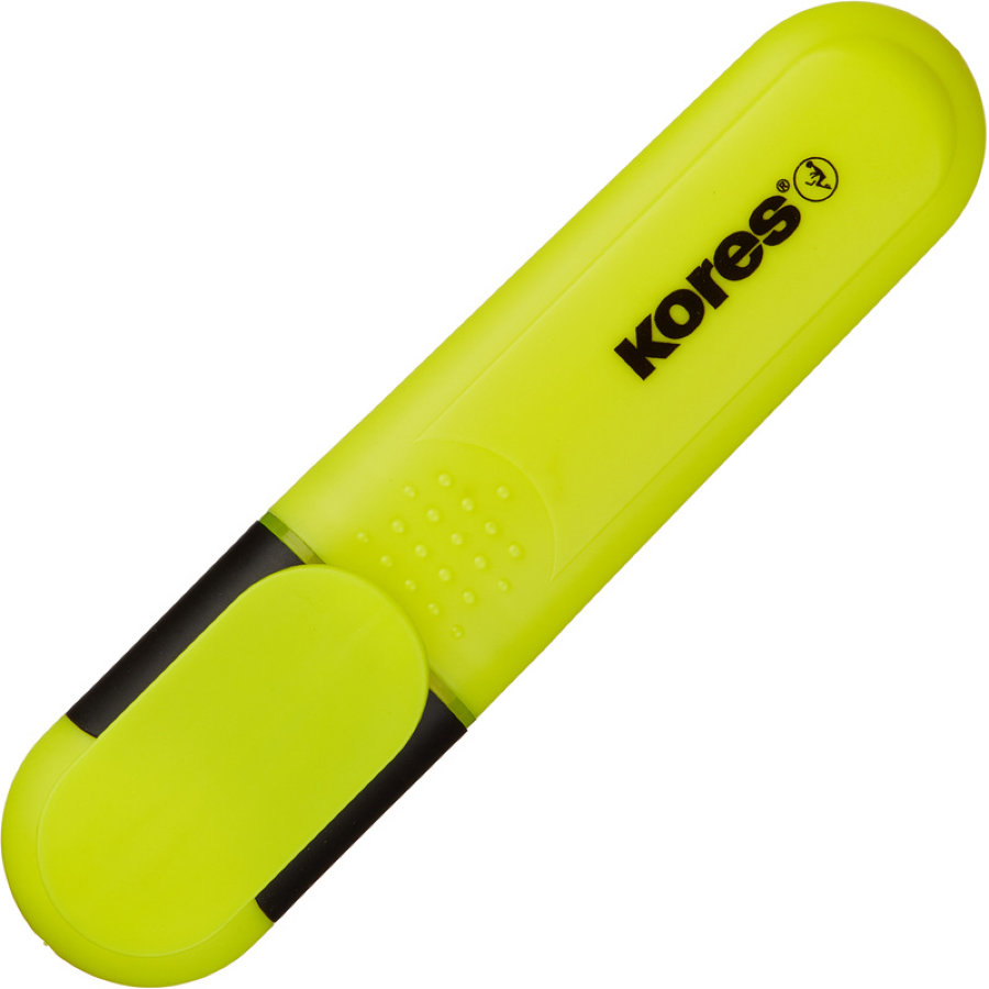 Набор текстовыделителей Kores BRIGHT LINER PLUS, скош након, 1-5 мм, 6цв 