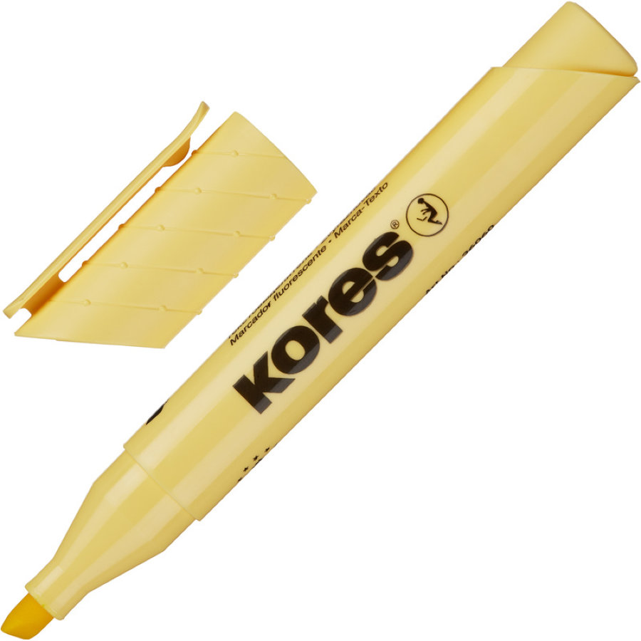 Набор текстовыделителей Kores High Liner Plus (толщина линии 1-5 мм, 6 цветов) 