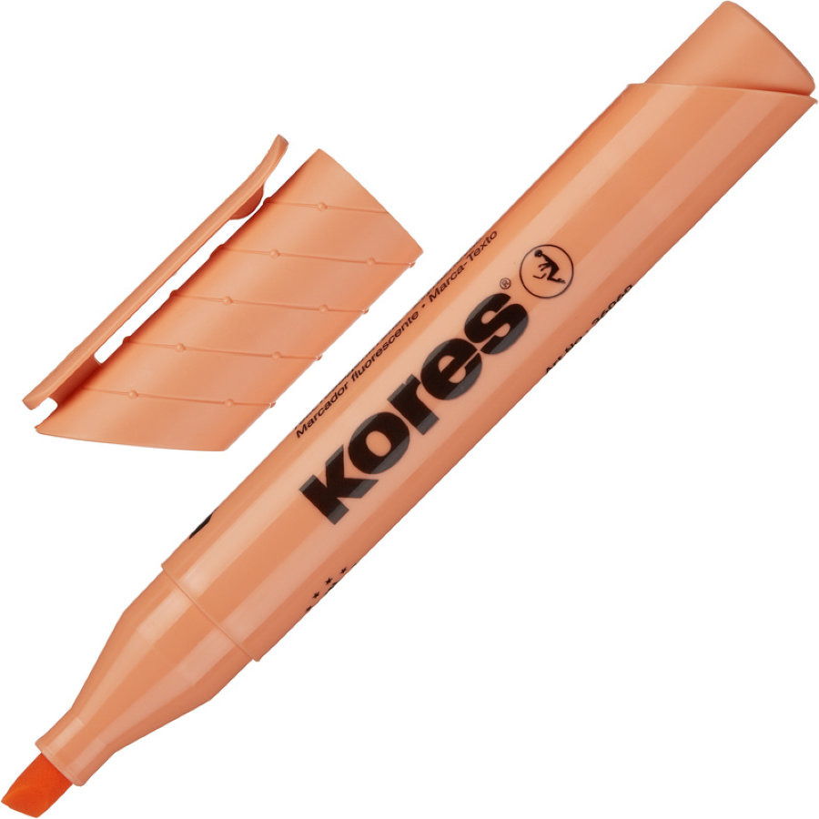 Набор текстовыделителей Kores High Liner Plus (толщина линии 1-5 мм, 6 цветов) 