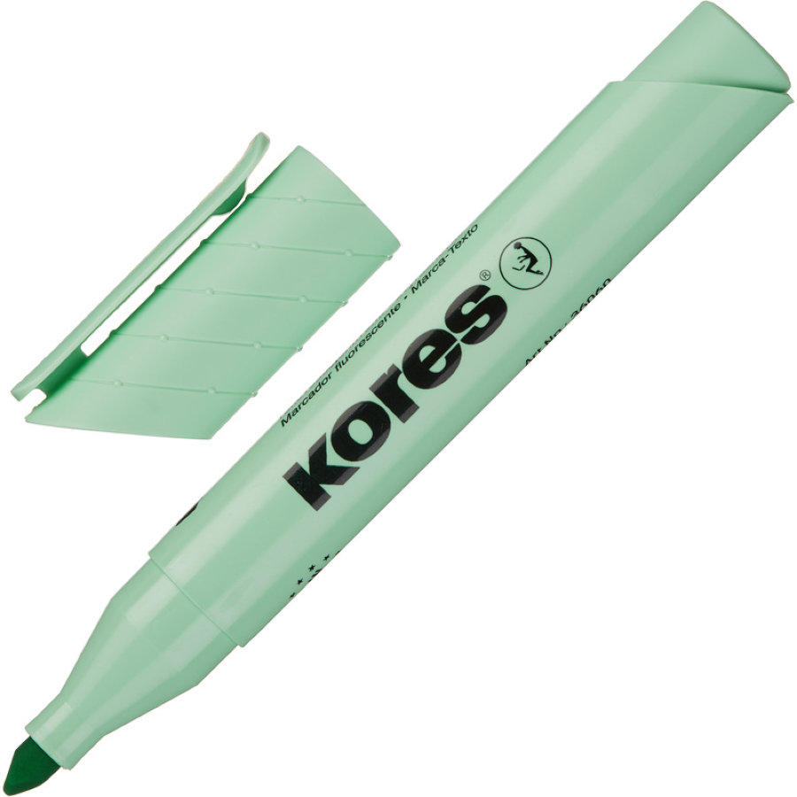 Набор текстовыделителей Kores High Liner Plus (толщина линии 1-5 мм, 6 цветов) 