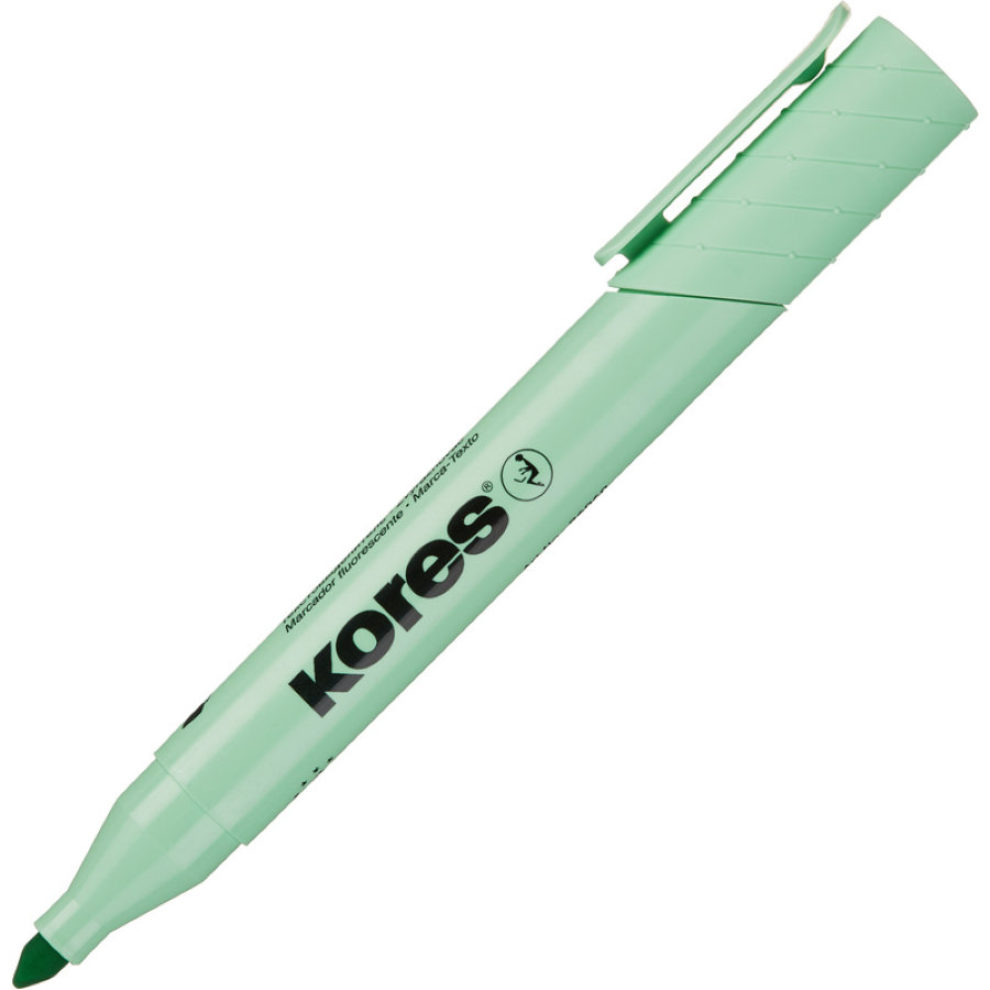 Набор текстовыделителей Kores High Liner Plus (толщина линии 1-5 мм, 6 цветов) 