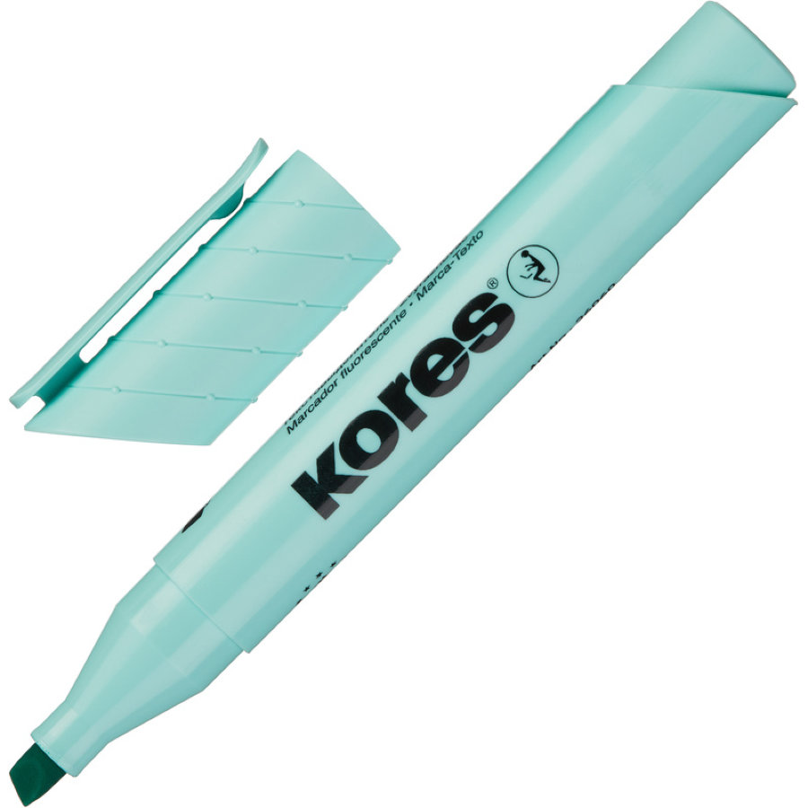 Набор текстовыделителей Kores High Liner Plus (толщина линии 1-5 мм, 6 цветов) 