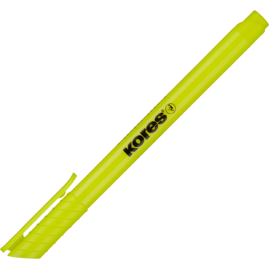 Набор текстовыделителей KORES, 0,5-3,5мм, 4шт/уп '36240