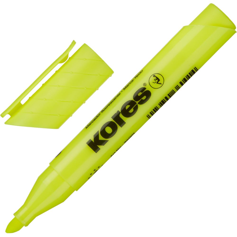 Набор текстовыделителей KORES 4шт/уп 36040