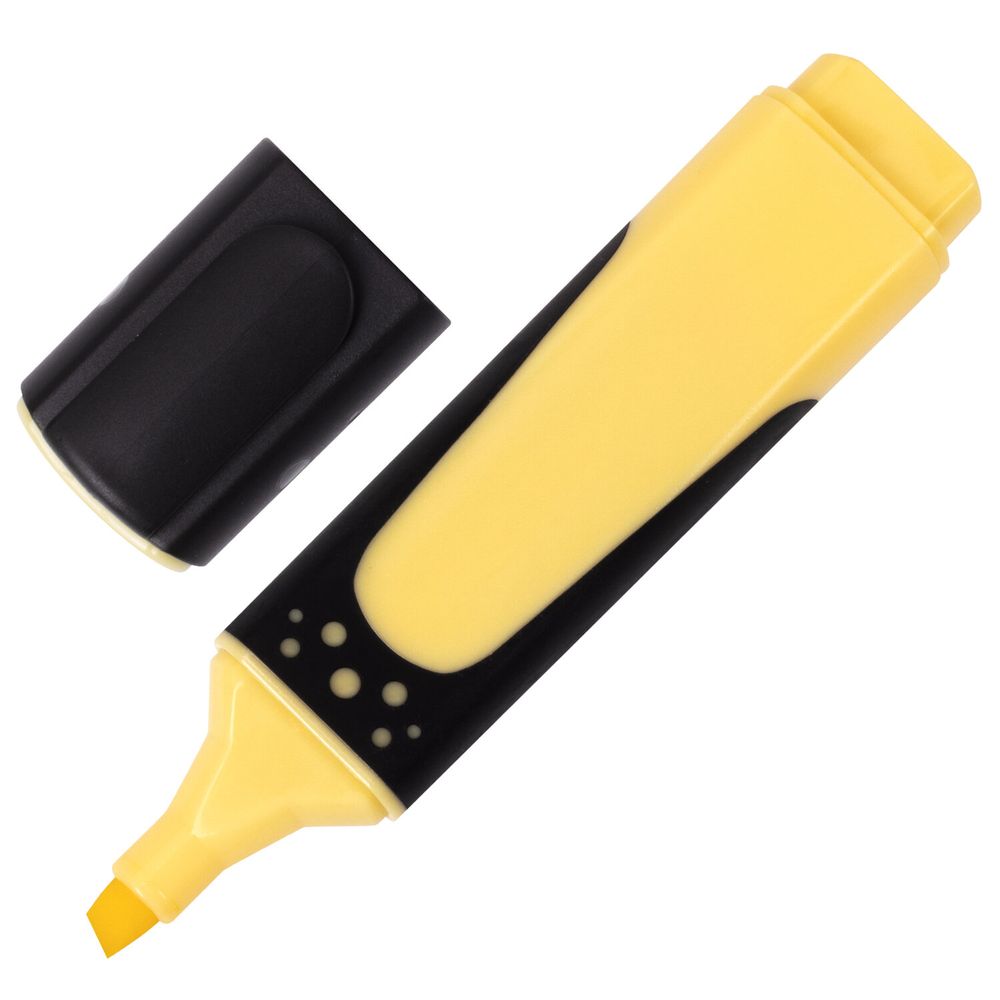 Набор текстовыделителей 12 ЦВЕТОВ на подставке, BRAUBERG "EXTRA", прорезиненный корпус, линия 1-5 мм