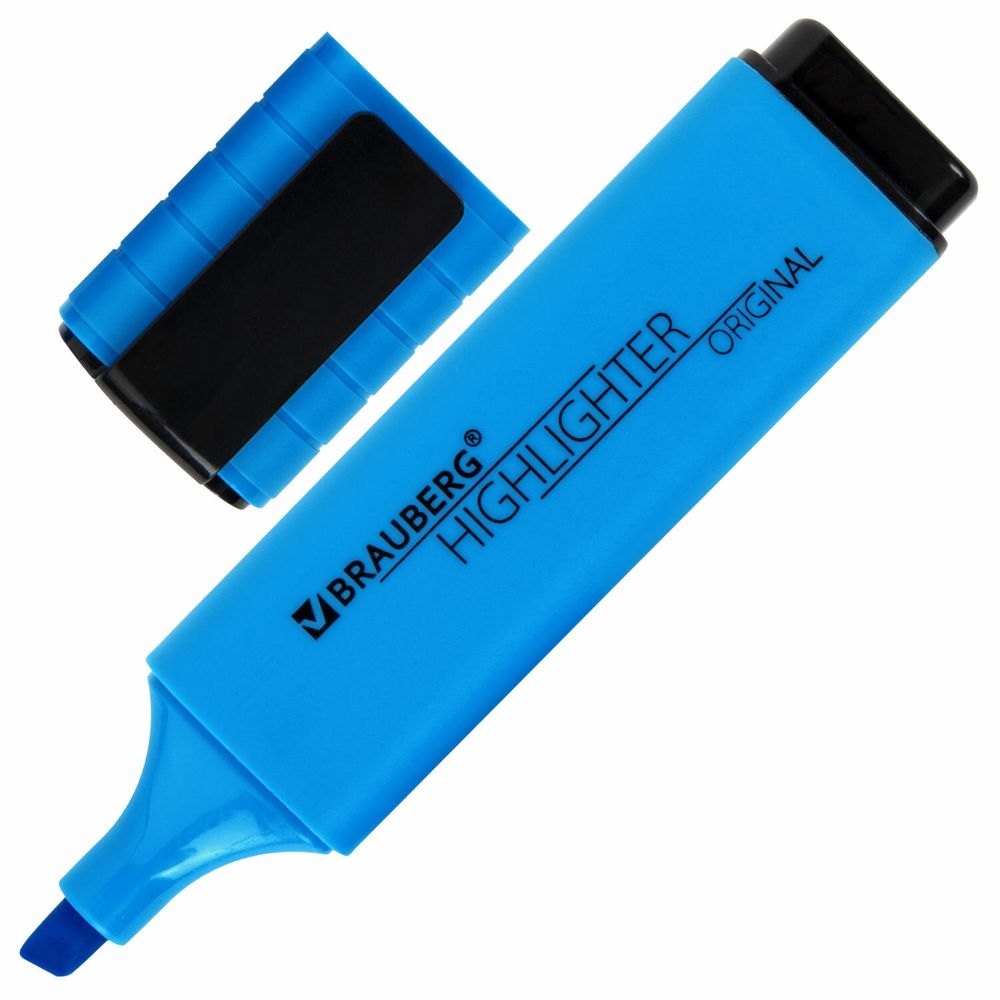 Набор текстовыделителей 4 ЦВЕТА, BRAUBERG "ORIGINAL NEON", линия письма 1-5 мм