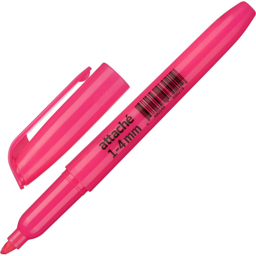 Текстовыделитель CC2118S розовый 1-3,9мм.