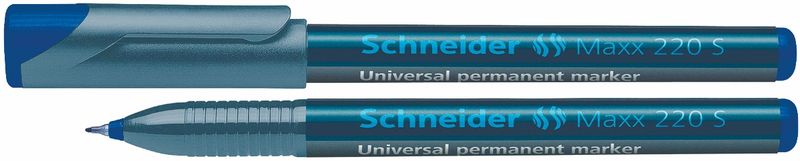 OHP-маркер перманентный Schneider MAXX 220S, 0,4 мм, синий