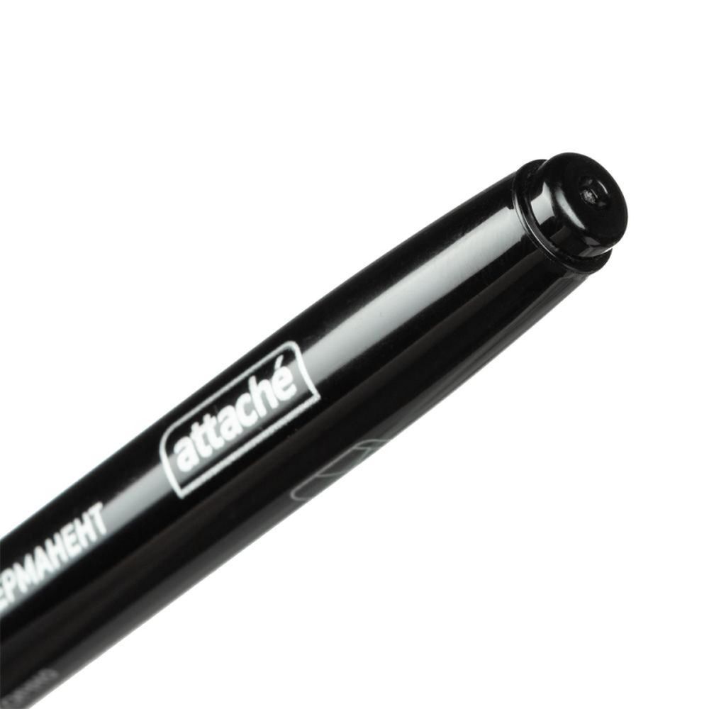 Маркер перманент Attache зеленый 1,5-3мм.