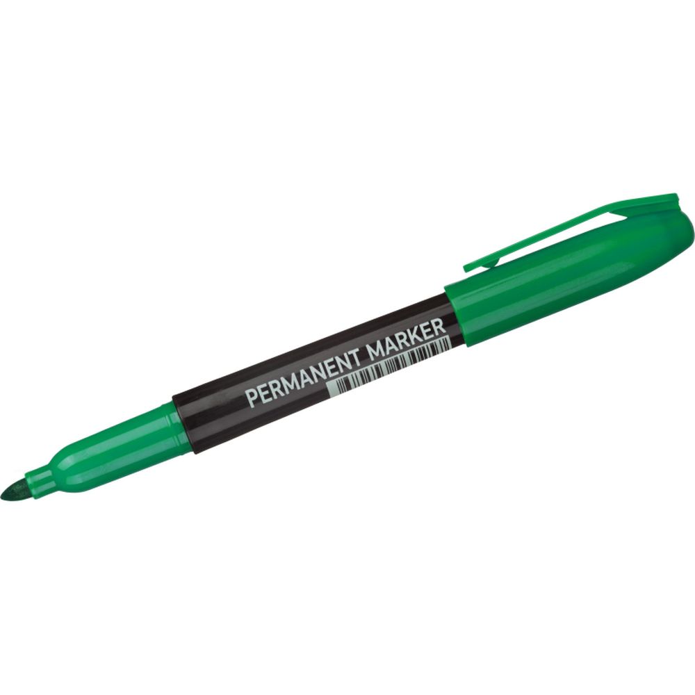 Маркер перманент CC1118, 3-5мм, круглый, зеленый