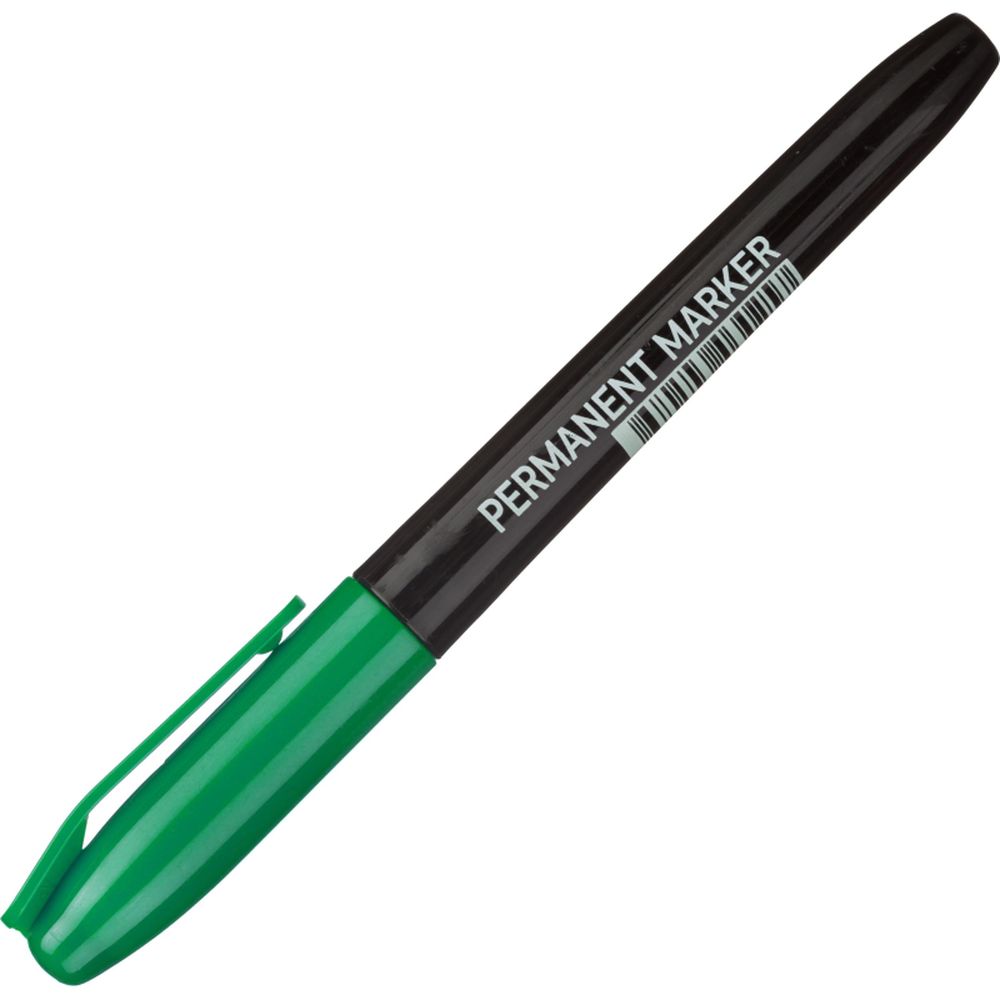 Маркер перманент CC1118, 3-5мм, круглый, зеленый