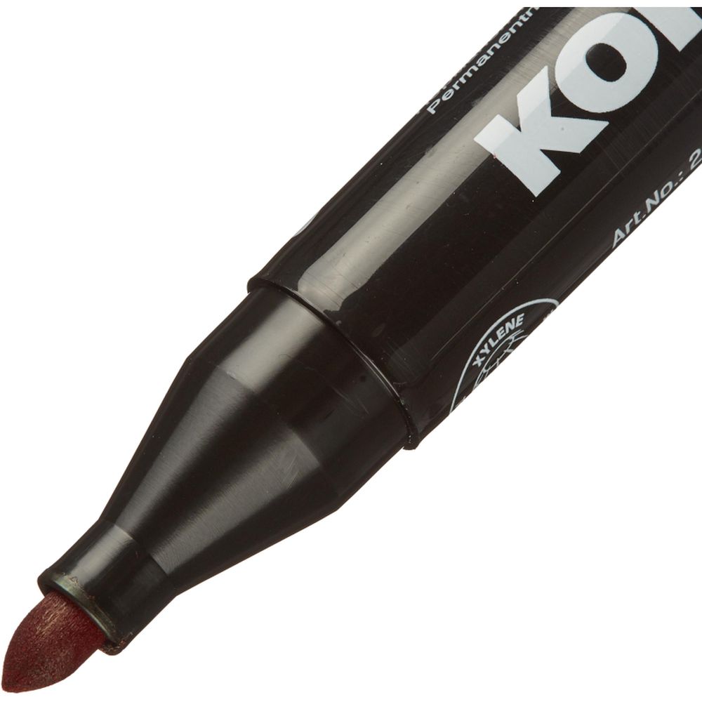 Набор маркеров перманент Kores, 1,5-3мм, 4шт/уп