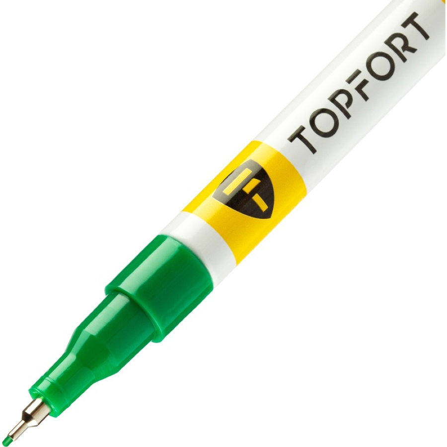 Маркер промышленный лаковый TOPFORT ZP1103 зелёный 1 мм 
