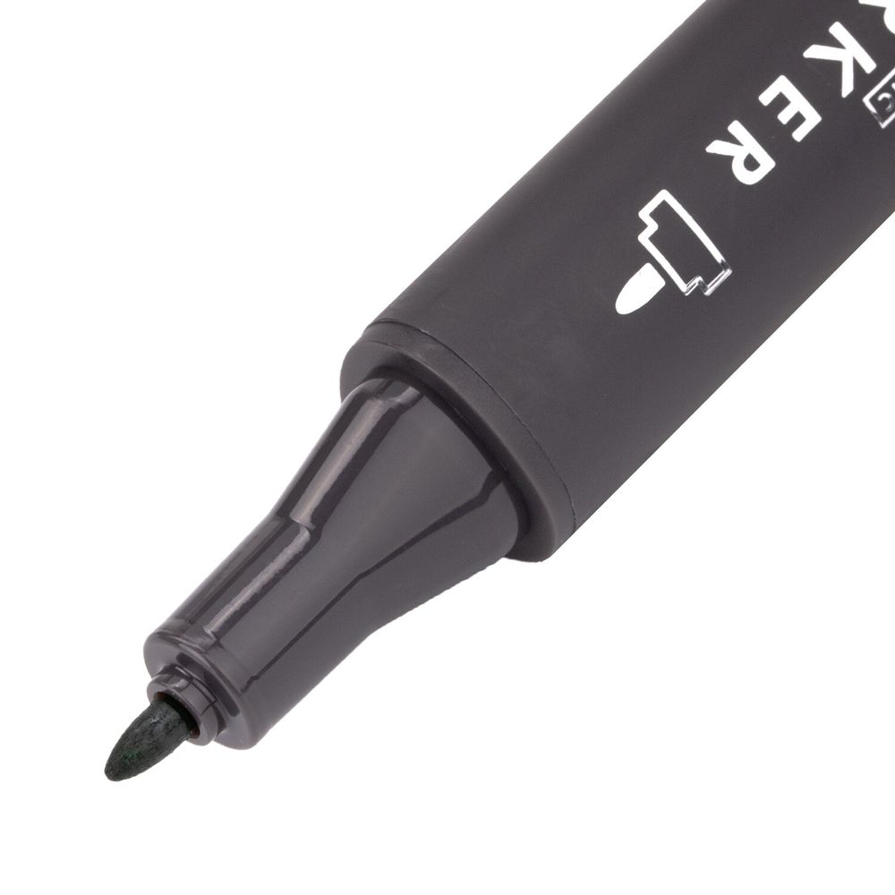 Маркер для скетчинга двусторонний 1 мм - 6 мм BRAUBERG ART CLASSIC, ИЗУМРУДНЫЙ (G127)