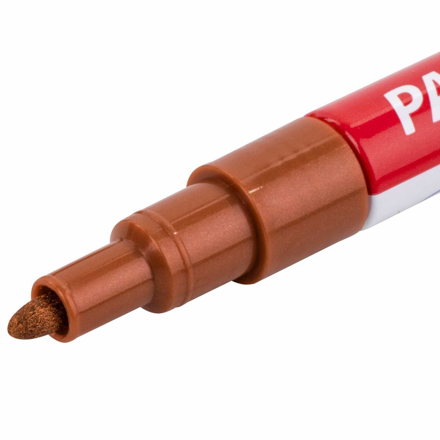 Маркер-краска лаковый EXTRA (paint marker) 2 мм, МЕДНЫЙ, УСИЛЕННАЯ НИТРО-ОСНОВА, BRAUBERG