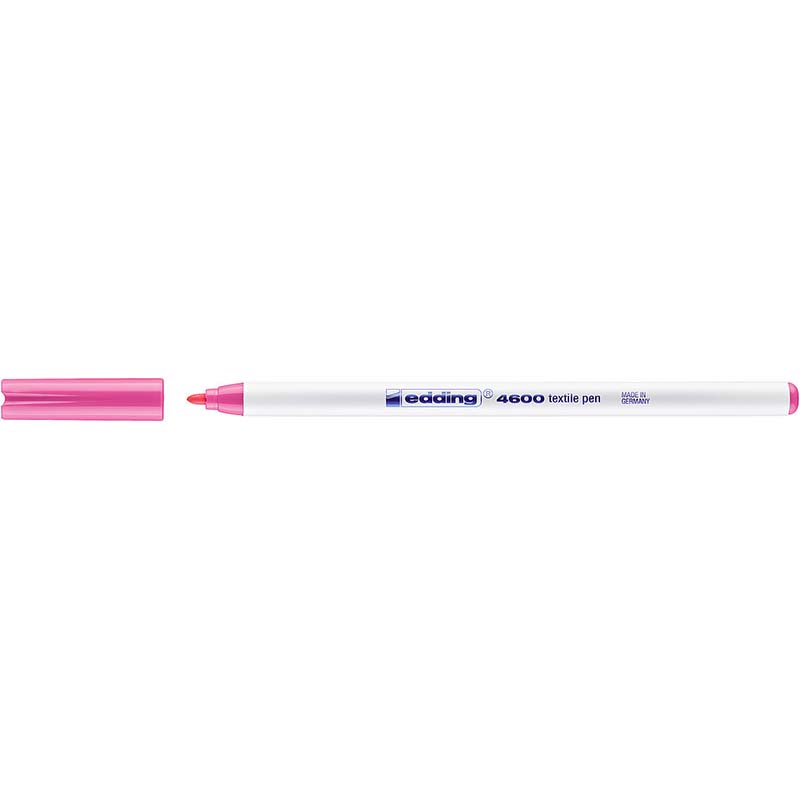 Маркер по ткани Edding 4600/009, 1мм, розовый