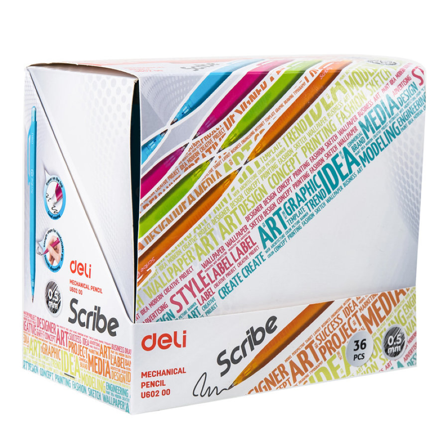 Карандаш механический Deli Scribe 0.5 мм