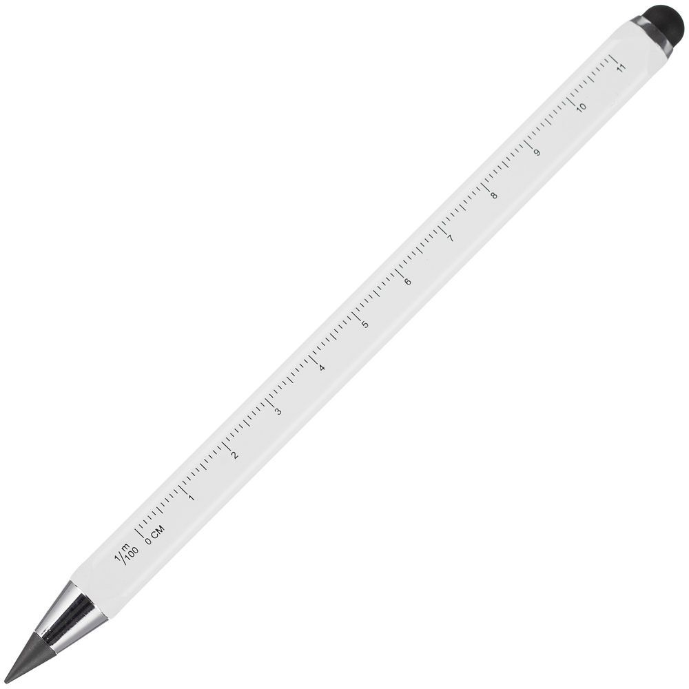 Вечный карандаш Quarta со стилусом белый