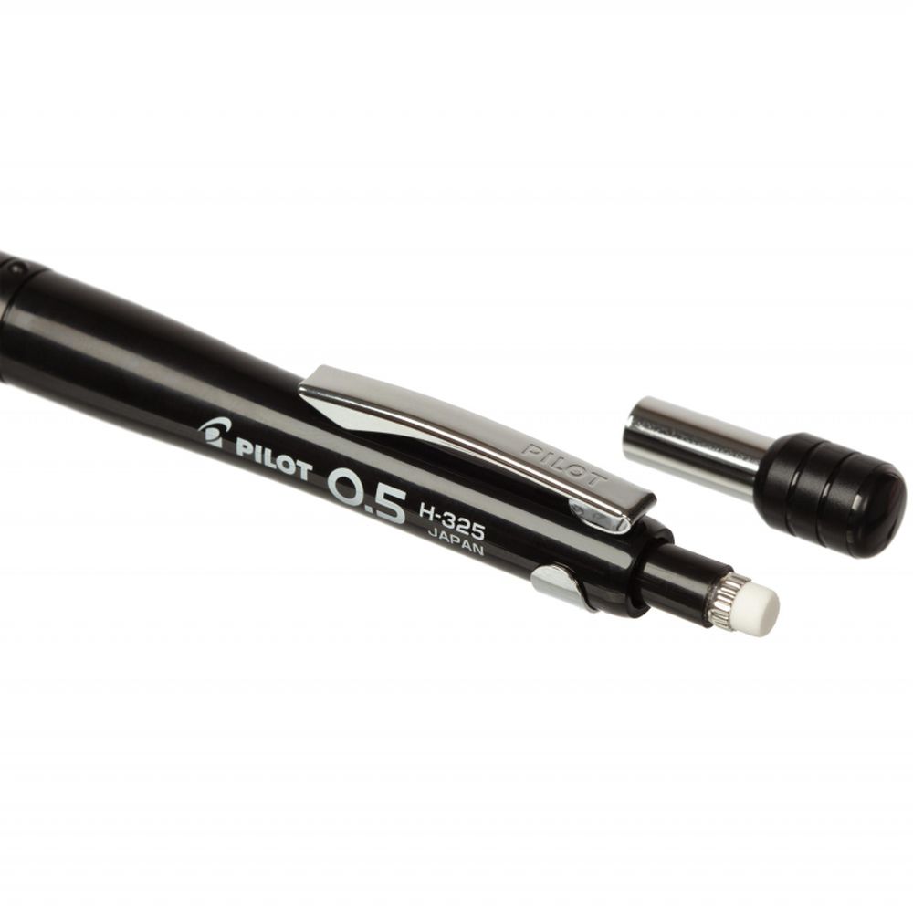 Автокарандаш Pilot H-325-B, 0,5мм, черный