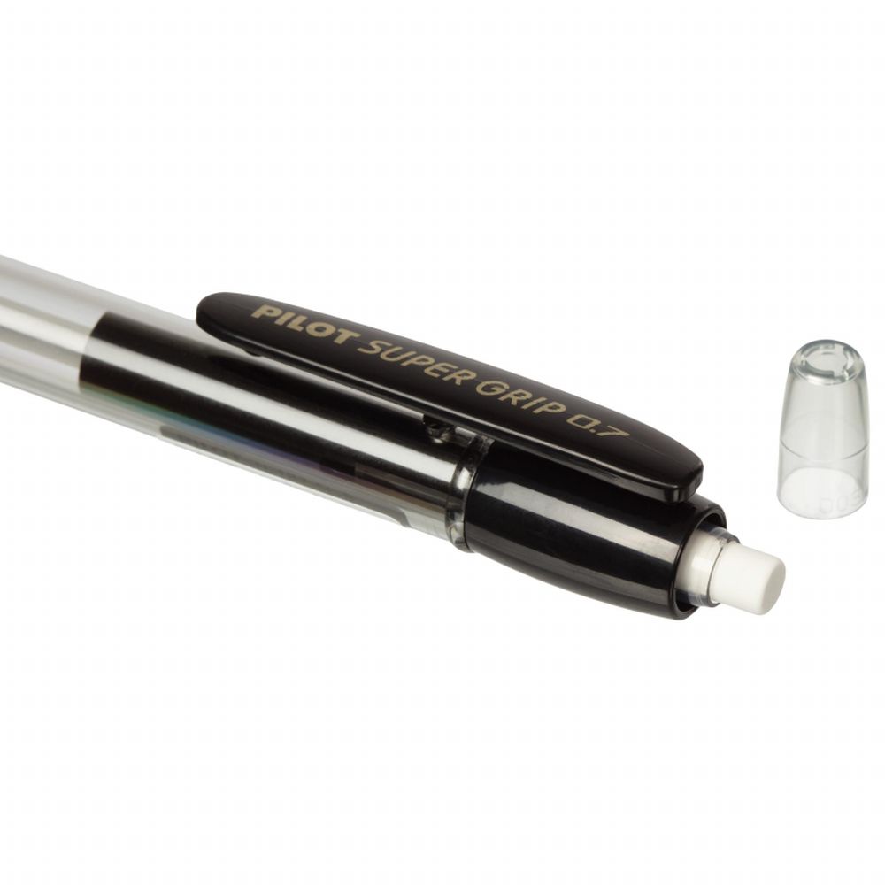 Автокарандаш Pilot SuperGrip H-187-SL-B, 0,7мм, черный