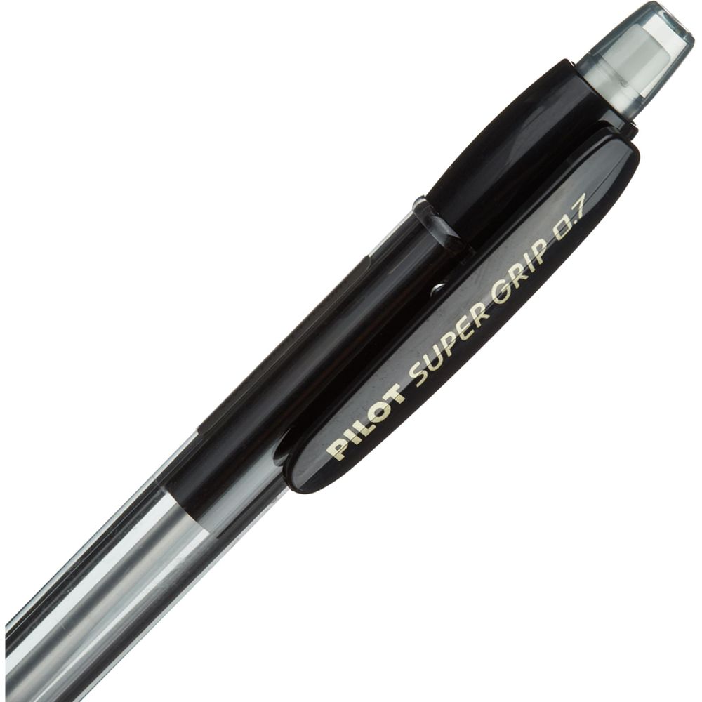Автокарандаш Pilot SuperGrip H-187-SL-B, 0,7мм, черный