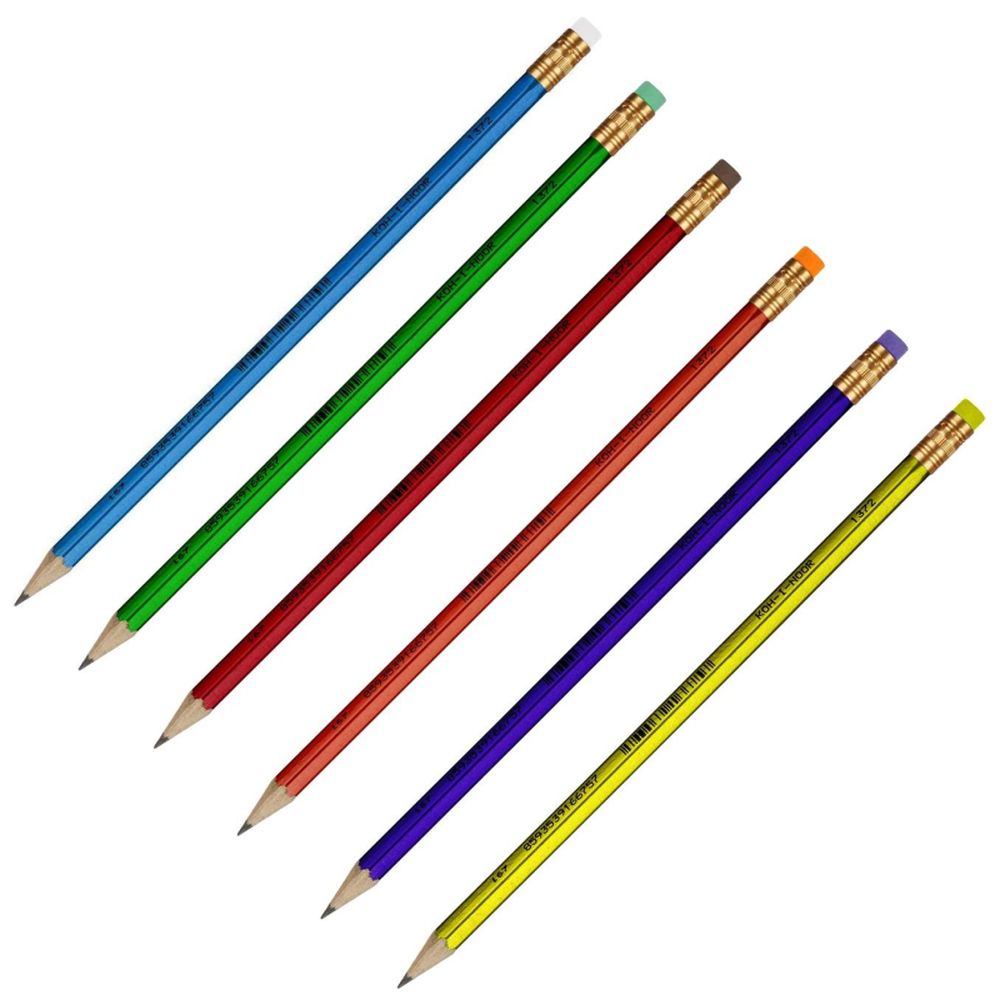 Карандаш Koh-I-Noor Oriental 1372, HB, с ластиком