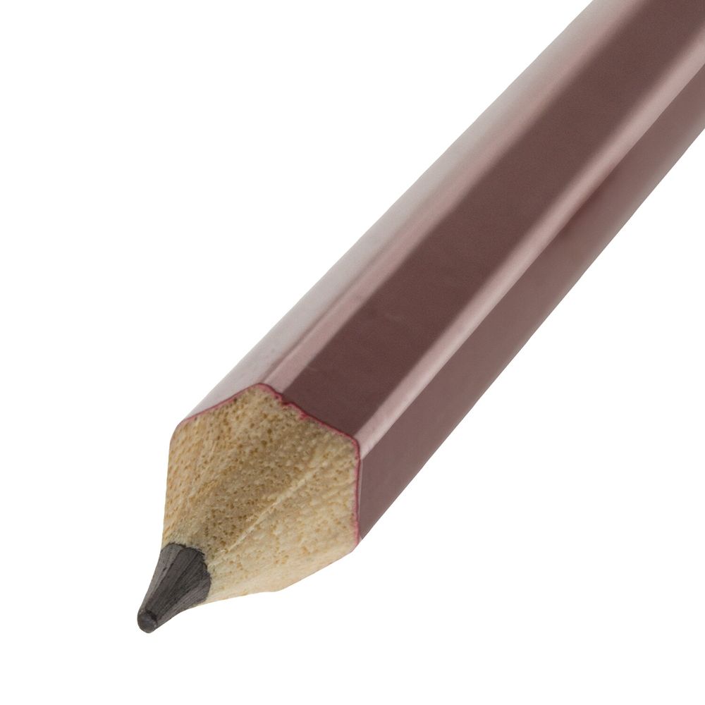 Карандаши чернографитные BRAUBERG НАБОР 12 шт., "ZTX", HB, с резинкой, красный корпус, картонная упаковка