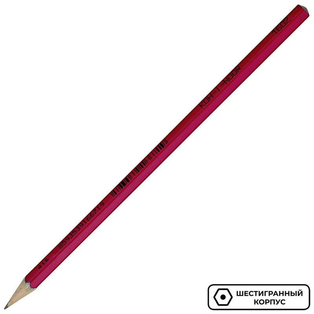 Карандаш Koh-I-Noor Astra, HB, без ластика