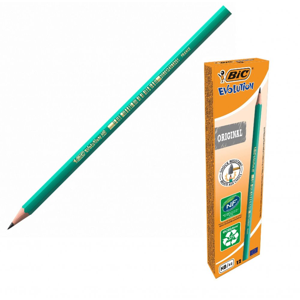 Карандаш чернографитовый BIC EVOLUTION