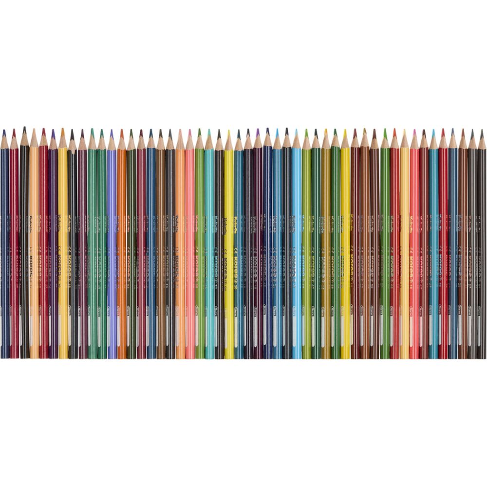 Цветные карандаши Kolores 50 шт