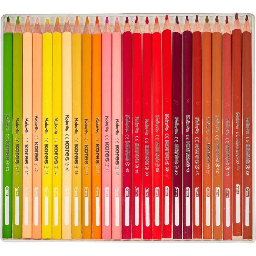 Цветные карандаши Kolores 50 шт