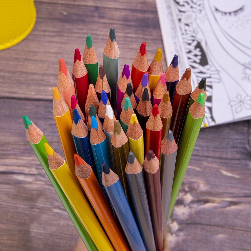 Карандаши цветные BRAUBERG PREMIUM, 36 цветов, трехгранные, грифель 3,3 мм, натуральное дерево