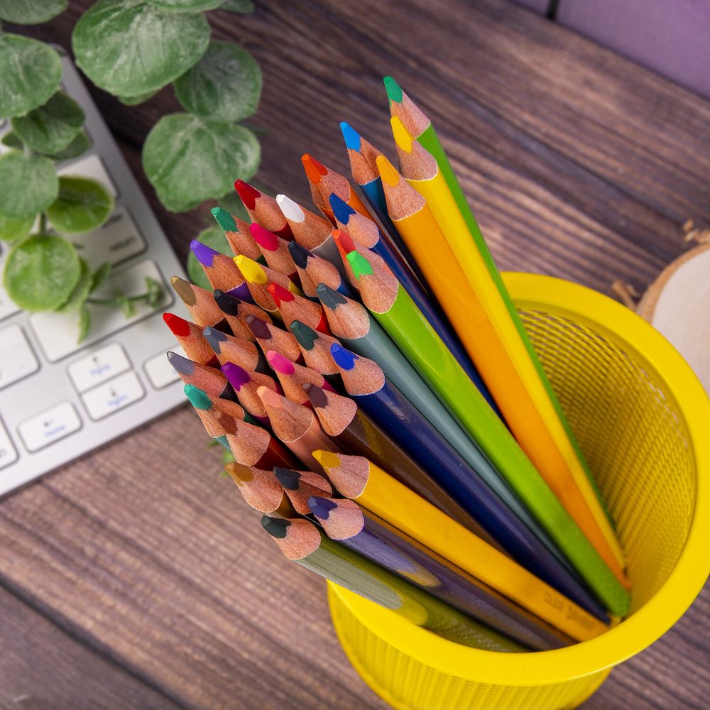 Карандаши цветные BRAUBERG PREMIUM, 36 цветов, трехгранные, грифель 3,3 мм, натуральное дерево