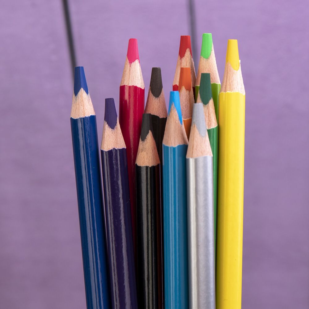 Карандаши цветные акварельные BRAUBERG PREMIUM AQUARELLE, 12 цветов, трехгранные, утолщенный грифель 4 мм, натуральное дерево