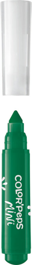 Фломастеры 12 цветов MAPED COLOR PEPS JUMBO MINI POWER, суперсмываемые, штампы на колпачках