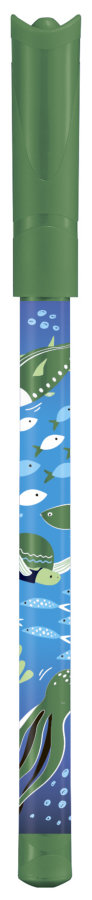 Фломастеры COLOR`PEPS OCEAN LIFE декорированные с заблокированным пишущим узлом, суперсмываемые, в пакете с подвесом 12 шт