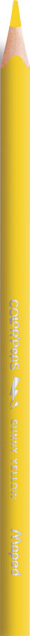 Цветные карандаши повышенной прочности, MAPED COLOR`PEPS STRONG, пластиковые, 18 цветов, в картонной коробке с подвесом