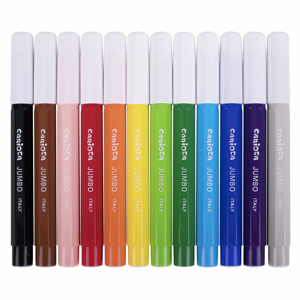 Фломастеры утолщенные CARIOCA 