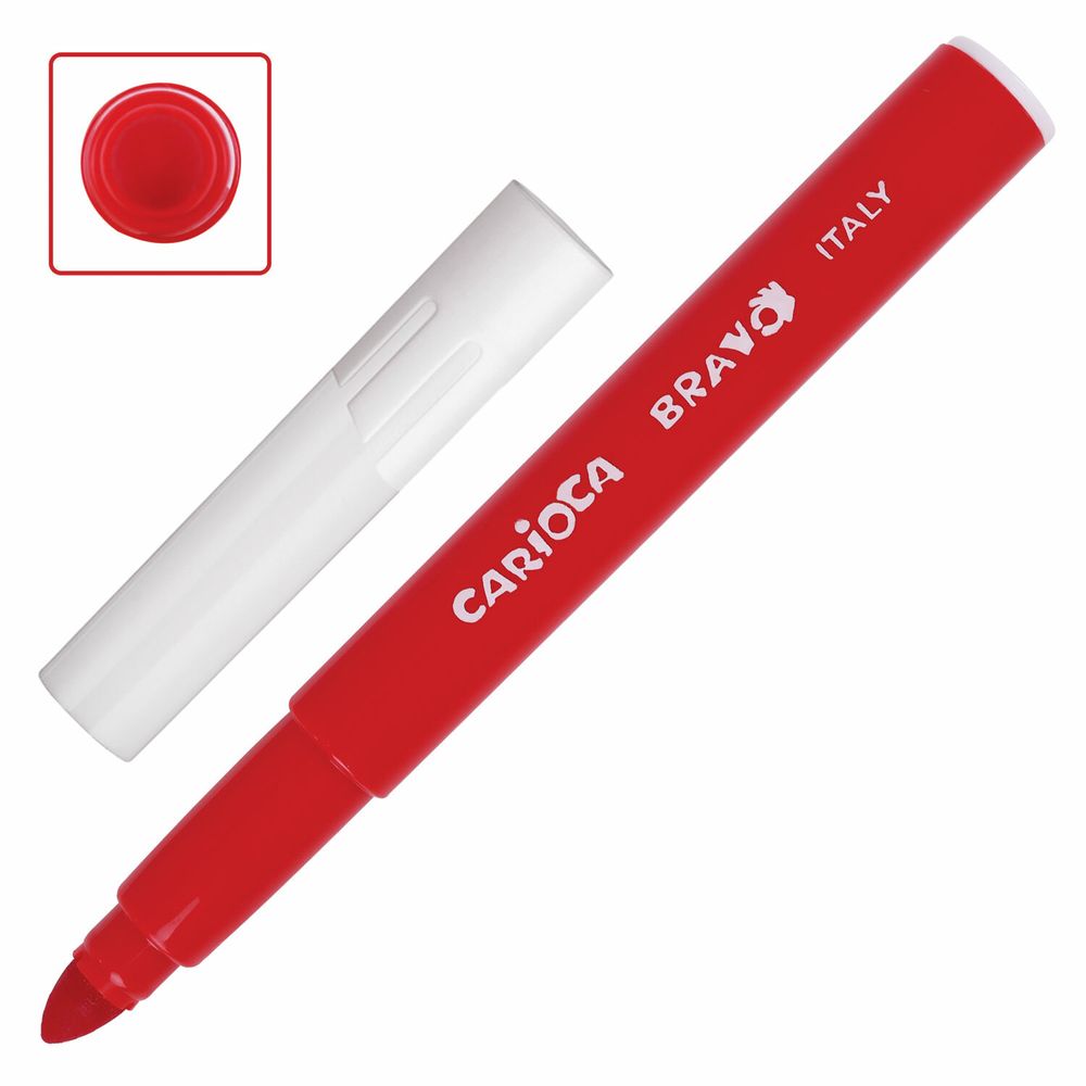 Фломастеры утолщенные CARIOCA (Италия) 
