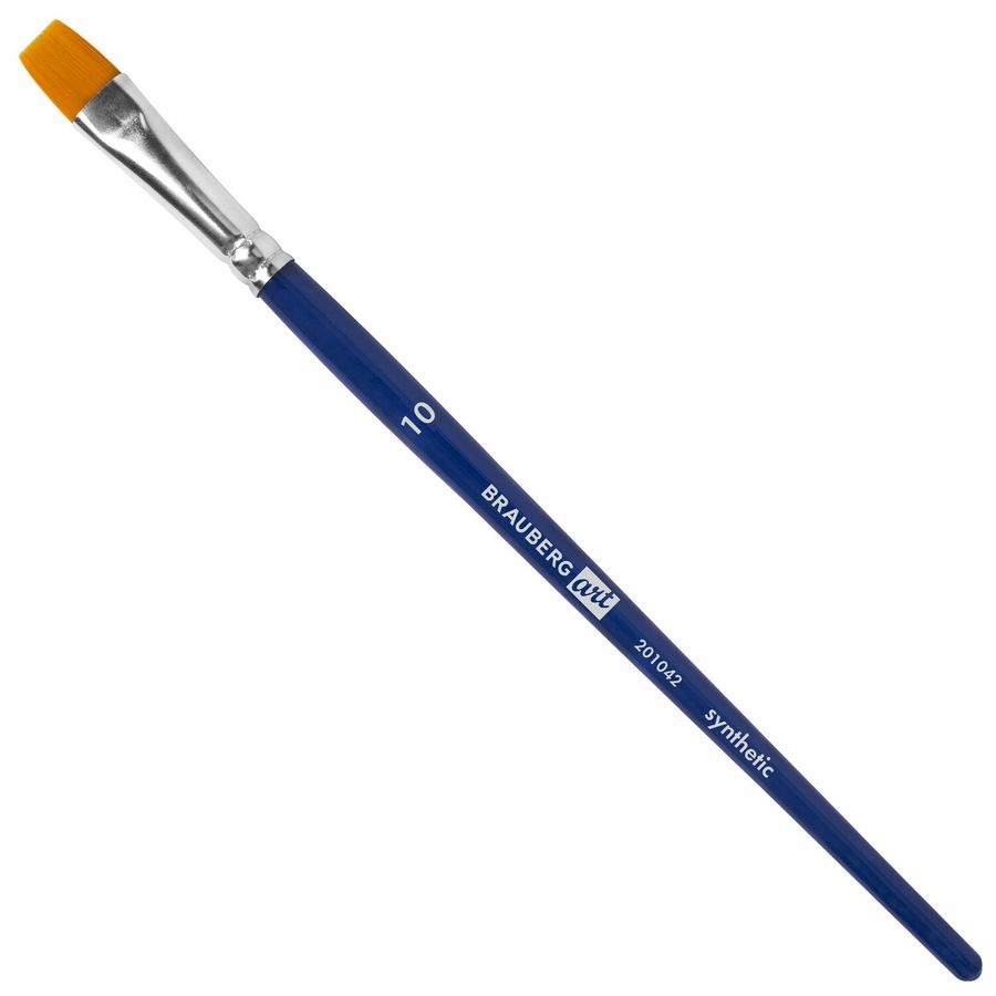 Кисти художественные набор 12 шт. в пенале, синтетика, BRAUBERG ART DEBUT