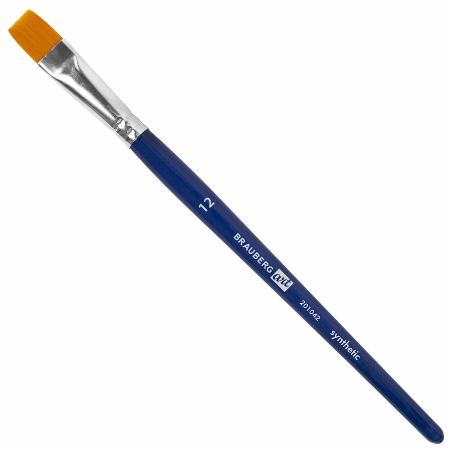 Кисти художественные набор 12 шт. в пенале, синтетика, BRAUBERG ART DEBUT