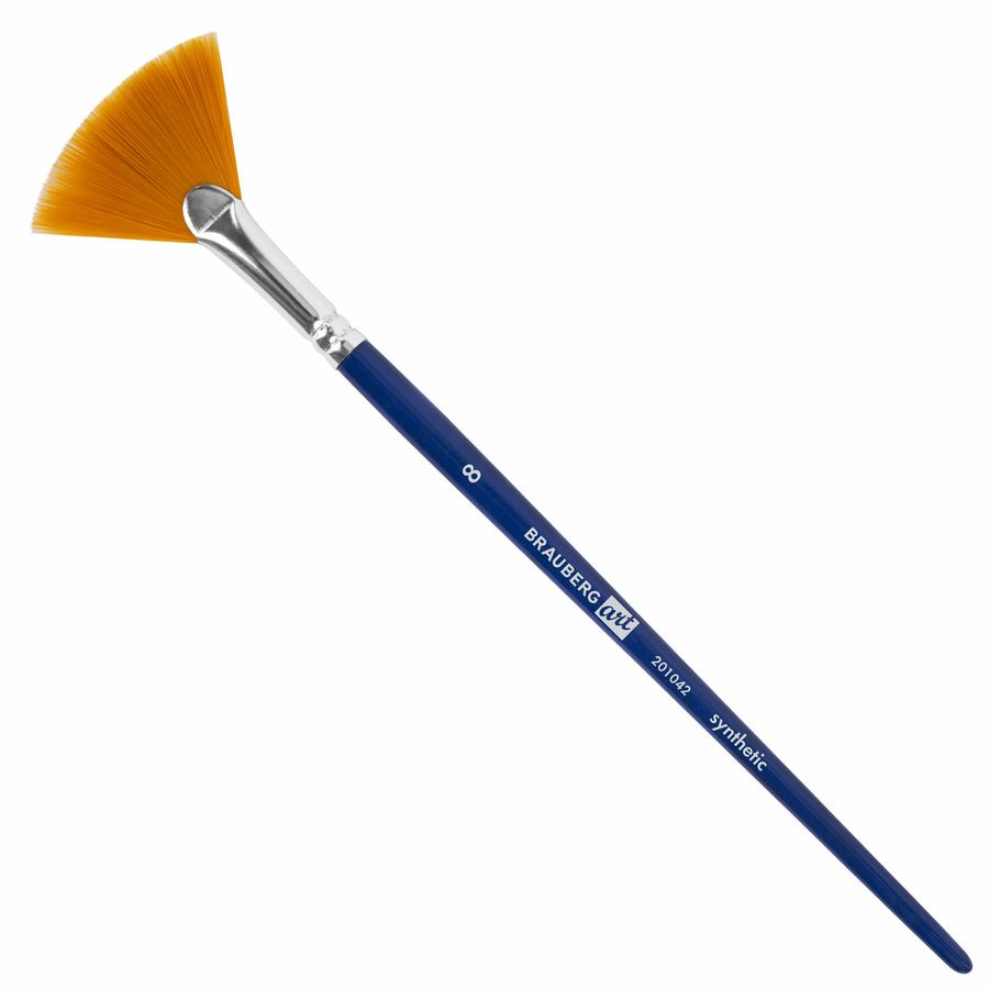 Кисти художественные набор 12 шт. в пенале, синтетика, BRAUBERG ART DEBUT