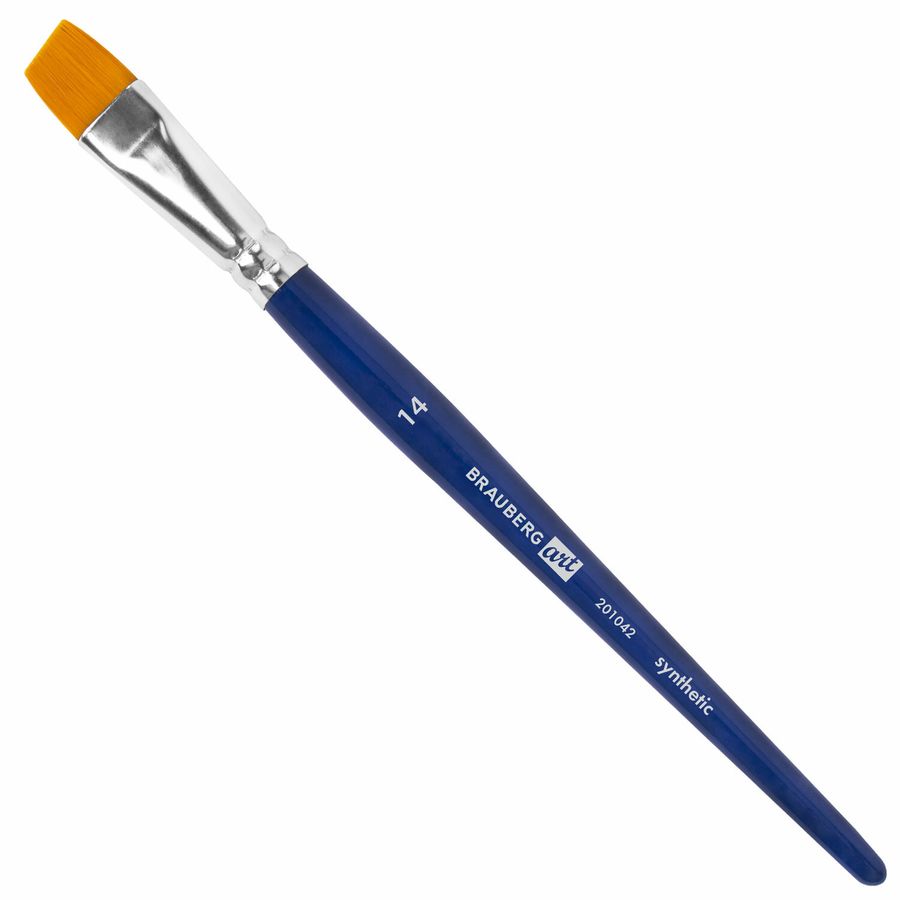 Кисти художественные набор 12 шт. в пенале, синтетика, BRAUBERG ART DEBUT