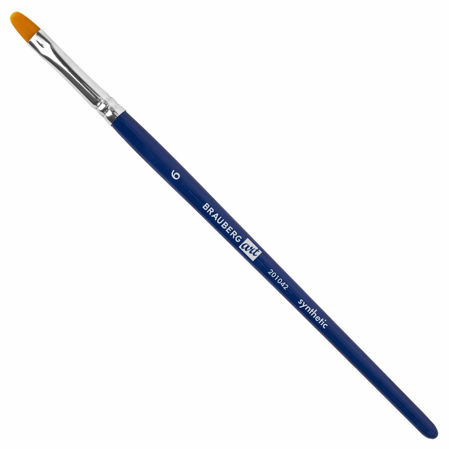 Кисти художественные набор 12 шт. в пенале, синтетика, BRAUBERG ART DEBUT